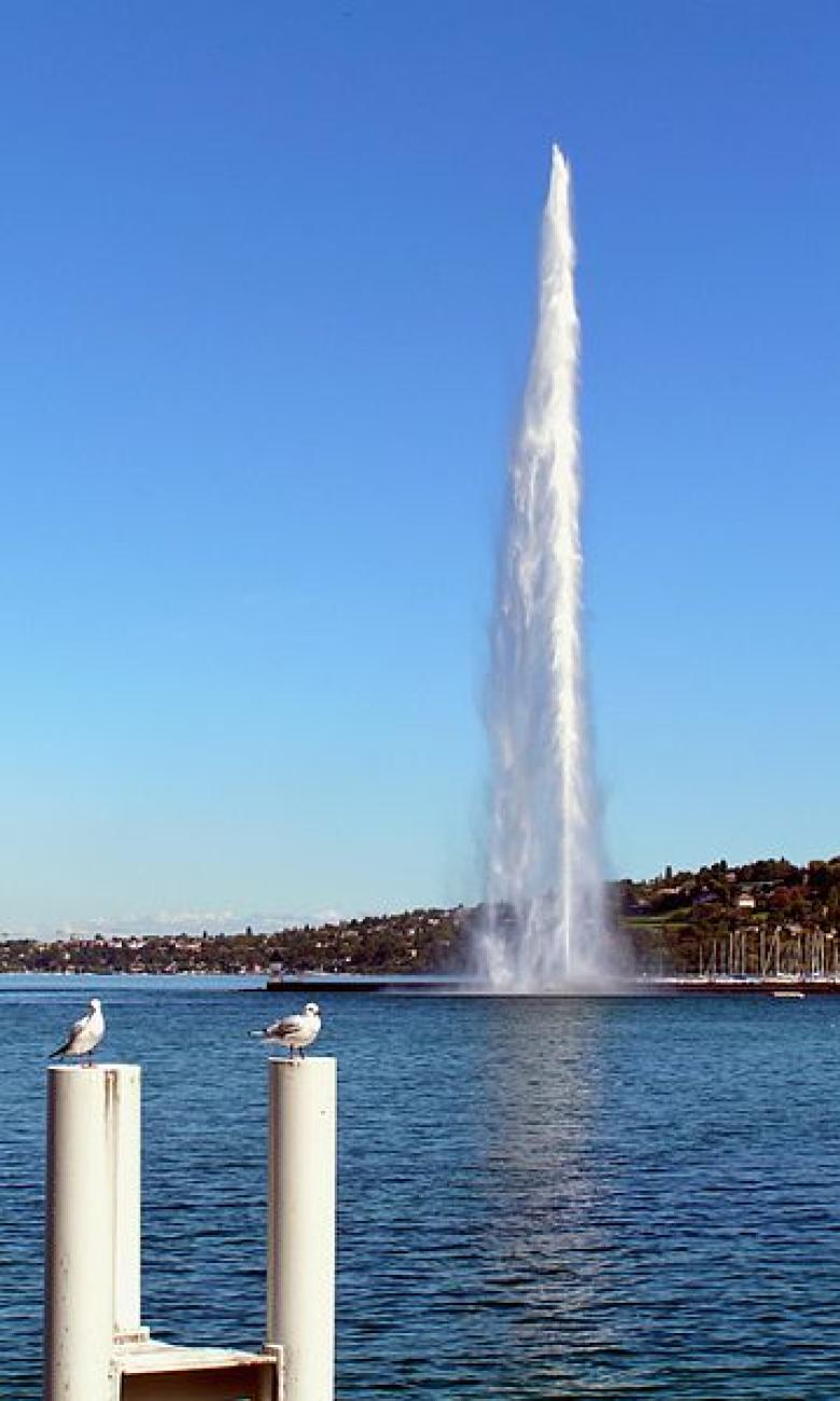 L'histoire du jet d'eau de Genève House of Switzerland